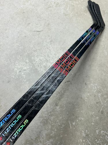 3 PACK 65 Flex P28 Hzrdus Smoke Senior True Left Hand Maddox Schultz WHL Pro Stock (New)