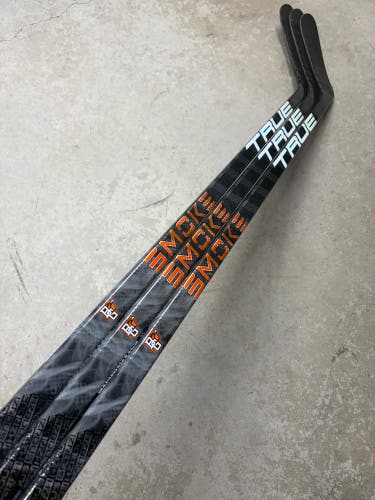 3 PACK 80 Flex P90TM Hzrdus Smoke Senior True Left Hand NCAA Pro Stock (New)