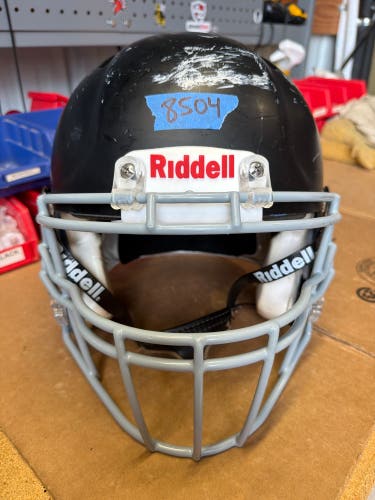 USED RIDDELL SPEED ICON ADULT HELMET - LARGE - FLAT BLACK