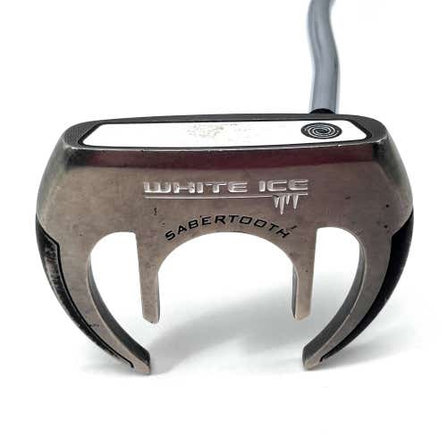 Odyssey White Ice Sabertooth Putter 34" Mens RH