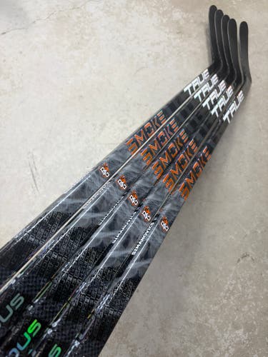 5 PACK 80 Flex P90TM Hzrdus Smoke Senior True Left Hand NCAA Pro Stock (New)