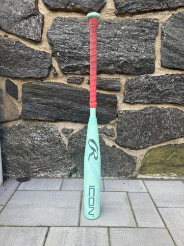 2026 Rawlings Icon Composite USABat Certified Bat (-8) 22 oz 30" (Used)