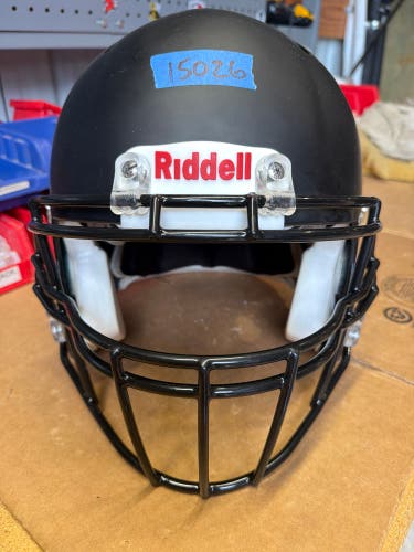 USED RIDDELL SPEED ADULT HELMET - XL - FLAT BLACK - REJECT