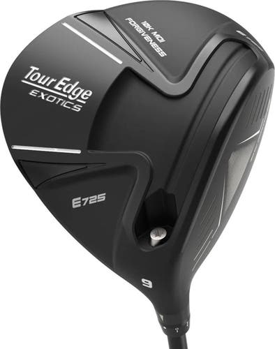 NEW Tour Edge Exotics E725 9.0* Driver Graphite Denali Blue 6.0 60g Stiff Flex