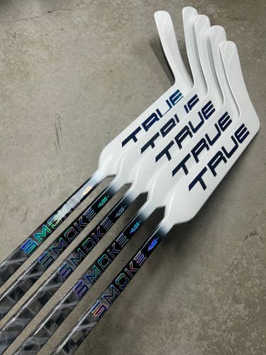 5 PACK True HZRDUS Smoke Regular Goalie Stick 25” Paddle (New) NHL Pro Stock