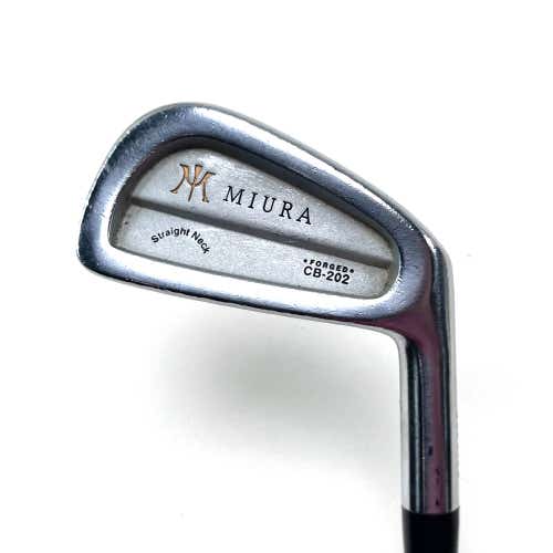 Miura Straight Neck CB-202 Single 5 Iron NS Pro 950 GH Regular Steel Mens RH