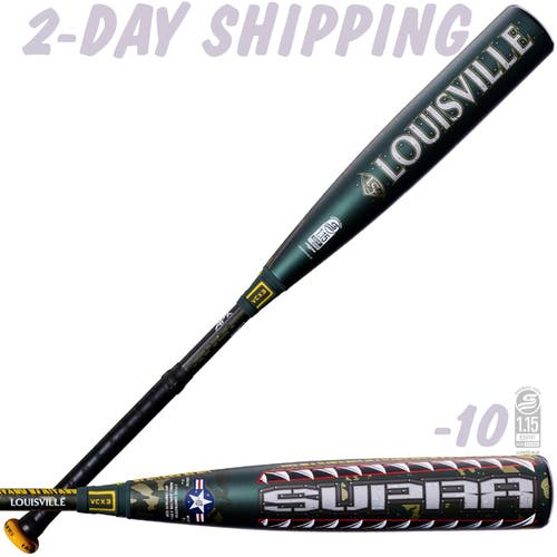 NEW | 2027 Louisville Slugger SUPRA TIGERSHARK 27" / 17 oz USSSA 2¾" Travel Baseball Bat w/Warranty