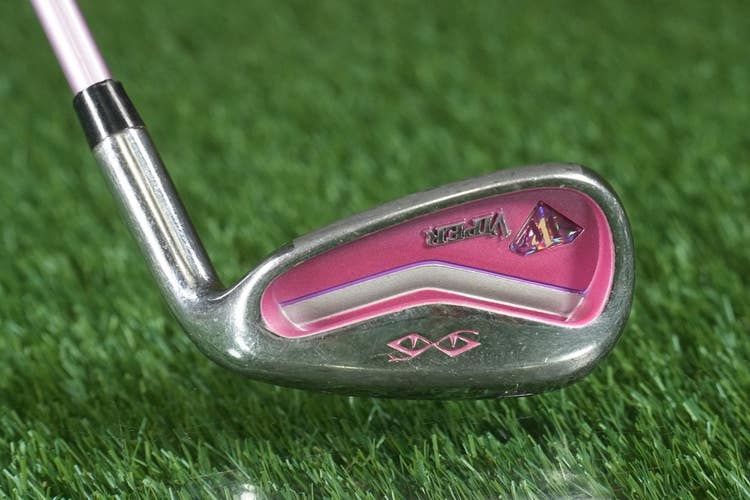 Women's Snake Eyes Viper-W Pitching Wedge "P" Grafalloy Ladies Graphite PINK RH