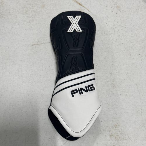 Ping Core Hybrid White Synthetic Leather Head Cover (New)