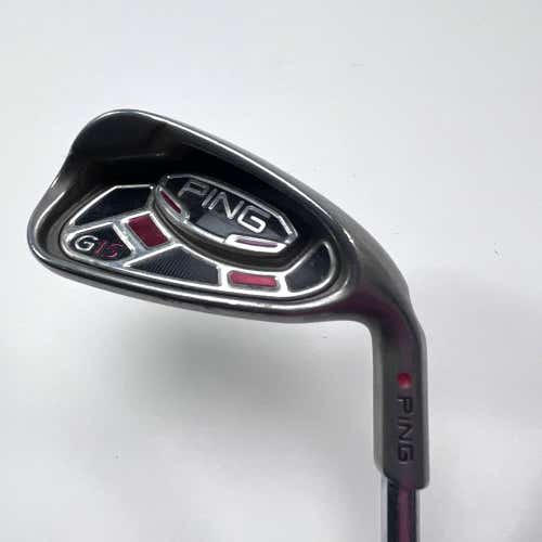 Ping G15 Single 8 Iron Red Dot 1* Flat AWT Soft Regular Senior Steel Mens RH