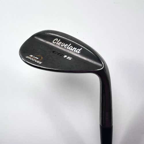 Cleveland CG15 Black Pearl Lob Wedge LW 58* 12 Bounce Traction Wedge RH