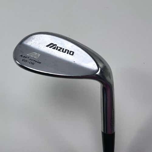 Mizuno MP Series Lob Wedge LW 60* 6 Bounce True Temper Dynamic Gold Wedge RH