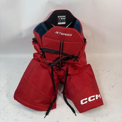CCM Jetspeed Hockey Pants, Red, Senior Small