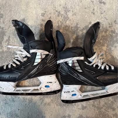 TRUE Pro Custom Hockey Skates Sz 7/7.5 - 263 Shift + JRZ Black DLC Steel