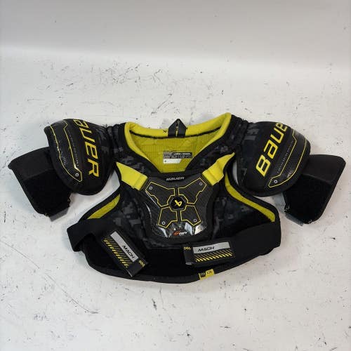 Bauer Supreme Mach Hockey Shoulder Pads, Youth Large