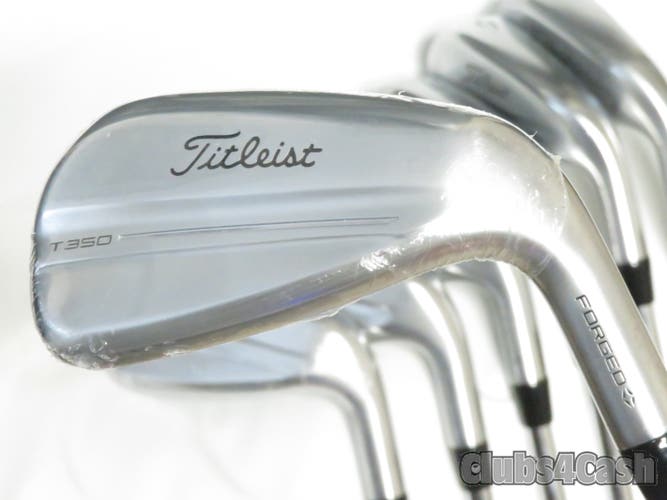 Titleist 2025 T350 Irons Forged True Temper AMT Red Regular 5-P+48  Shop Wear