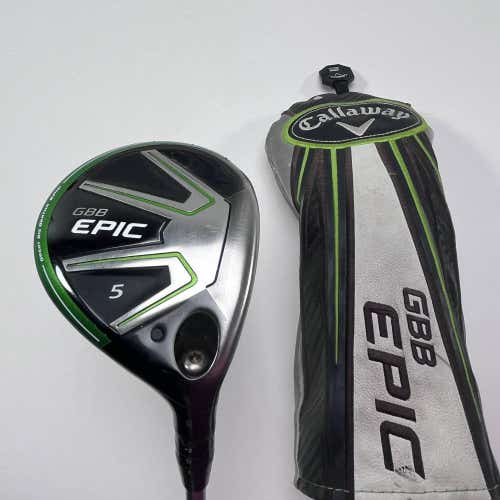 Callaway GBB Epic 5 Fairway Wood 18* Diamana M+50 x5ct Senior RH HC +1''