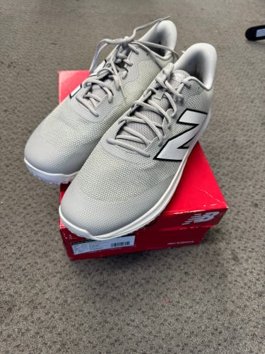 Gray Men's Size M 15.0 (W.16.0) New Balance 4040v7 Turf Cleats (New)