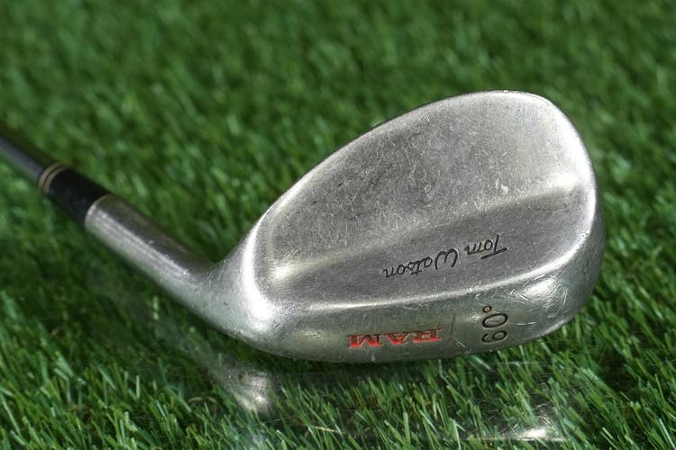 RAM Tom Watson 60 Lob Wedge Signature Series Wedge Flex Steel Shaft Satin RH