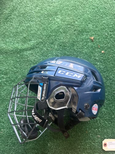Blue Small CCM Tacks 910 Helmet (Used)
