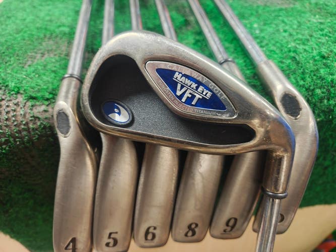 Callaway Hawkeye VFT Iron Set 3-PW Steel Shaft Uniflex No 7 Iron