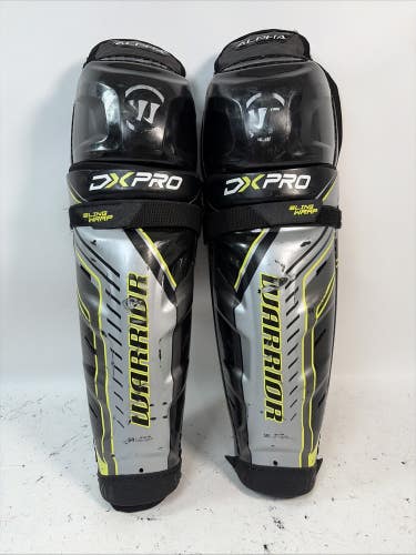 Warrior Alpha DX Pro Hockey Shin Guards, Senior 16"