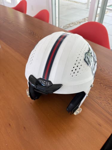 White Youth Large Vicis ZERO2 Helmet (Used)