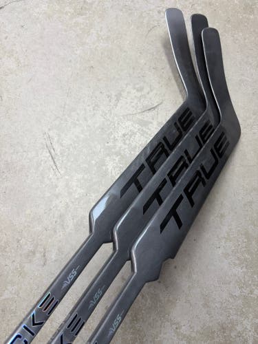 3 PACK True HZRDUS Smoke Regular Goalie Stick 25” Paddle (New) NHL Pro Stock