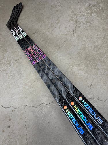 3 PACK 75 Flex P90TM Hzrdus Smoke Senior True Right Hand (New) PATRIK LAINE Pro Stock
