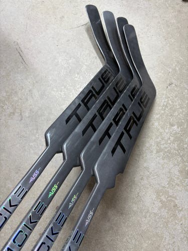 4 PACK True HZRDUS Smoke Regular Goalie Stick 25” Paddle (New) NHL Pro Stock