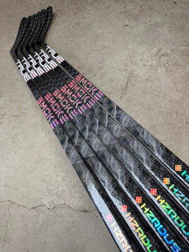 6 PACK 75 Flex P90TM Hzrdus Smoke Senior True Right Hand (New) PATRIK LAINE Pro Stock