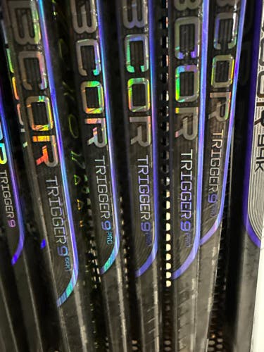 2 pack JR. CCM Ribcor Trigger 9 Pro Hockey Stick (p28-LH-40 and 50 flex)