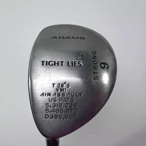 LEFTY Adams Tight Lies 1998 9 Fairway Wood 28* VMI Regular Graphite Mens LH