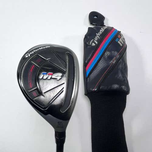 TaylorMade M4 5 Hybrid 25* Fujikura Atmos 7S 70g Stiff Graphite Mens RH