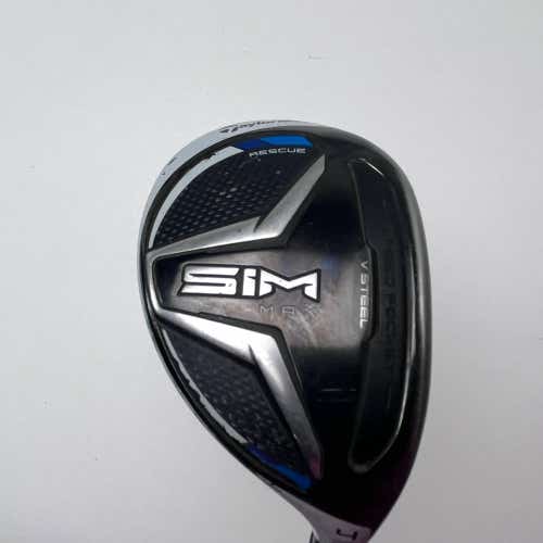 TaylorMade SIM MAX 4 Hybrid 22* Fujikura Ventus Blue 6R 60g Regular RH