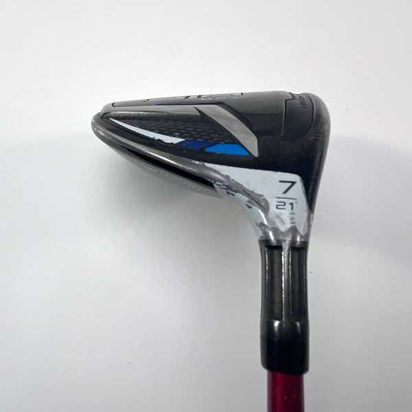 TaylorMade SIM MAX 7 Fairway Wood 21* Fujikura Ventus Red 5R 50g