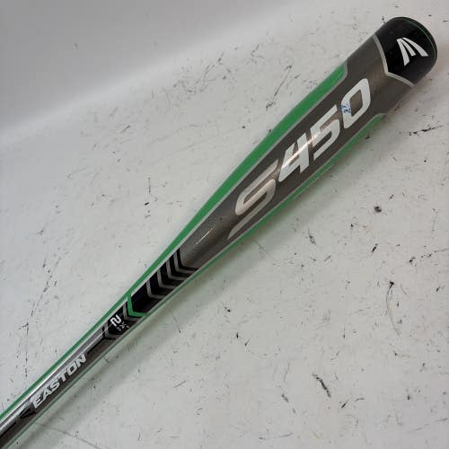 Easton S450 Aluminum Baseball Bat, 28/16 (-12), 2 1/4"