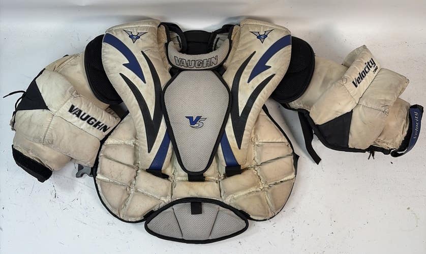 Vaughn Velocity 7260 V5 Hockey Goalie Chest Protector, Junior XL
