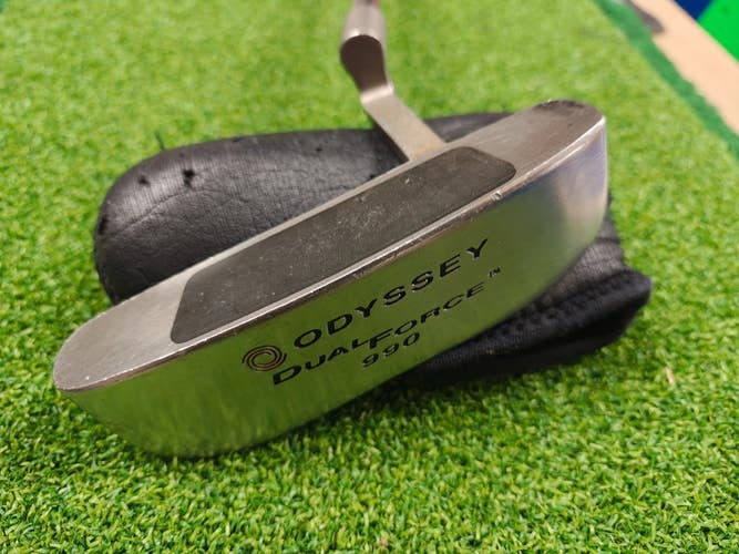 Odyssey Dual Force DF990 35 Inch Blade Putter w Headcover