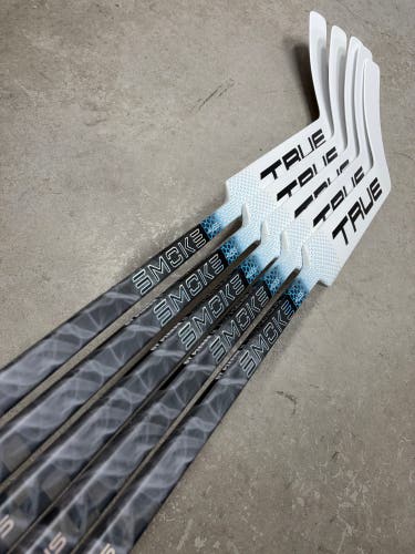 5 PACK True HZRDUS Smoke Regular Goalie Stick 26” Paddle (New) NHL Pro Stock