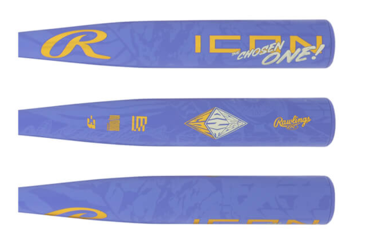 New 2027 Rawlings Icon The Chosen One BBCOR Baseball Bat: RBB7IONE3