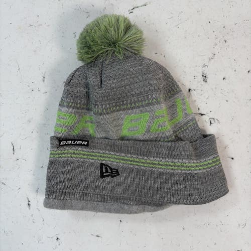 Bauer New Era Color Pop Pom Knit Hat, Green, Adult