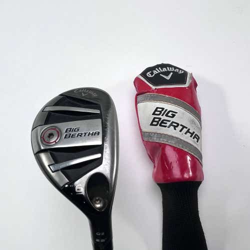 Callaway Big Bertha OS 6 Hybrid 28* UST Mamiya Recoil ES 460 F2 Senior RH