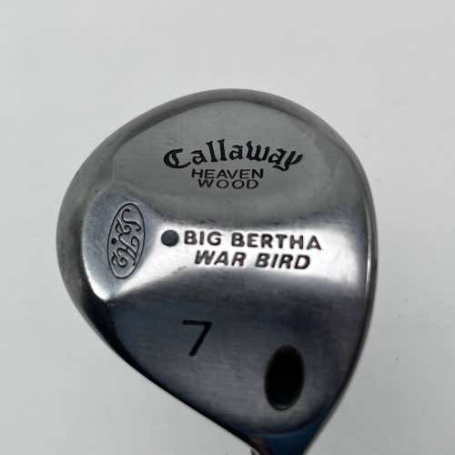 Callaway Big Bertha Warbird 7 Fairway 21* True Temper Memphis "10" Regular RH