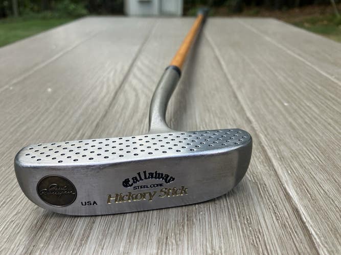 Vintage Callaway Hickory Stick Putter, Little Poison II, Paul Runyan, 35"