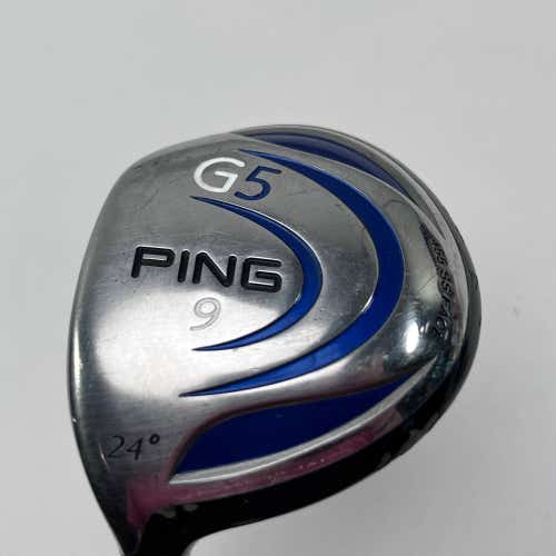 LEFTY Ping G5 9 Fairway Wood 24* Aldila NV Green 75g Regular Graphite Mens LH