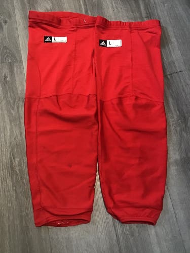 Red Wings Senior Large Adidas Practice Socks Pro Stock (Used)