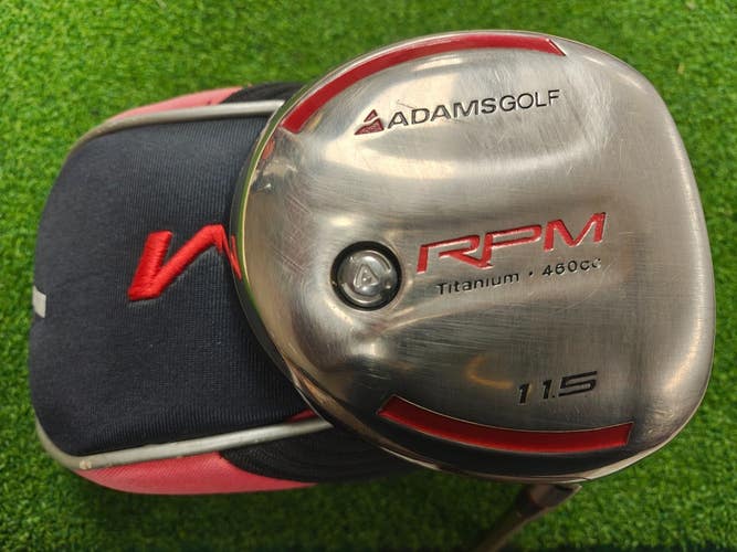 Adams RPM 11.5 Degree Driver Regular Flex Aldila NV 65G w Headcover