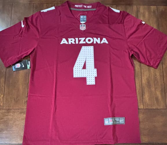 Arizona Cardinals Jeremiyah Love #4 Stitched Jersey Adult Large NWT