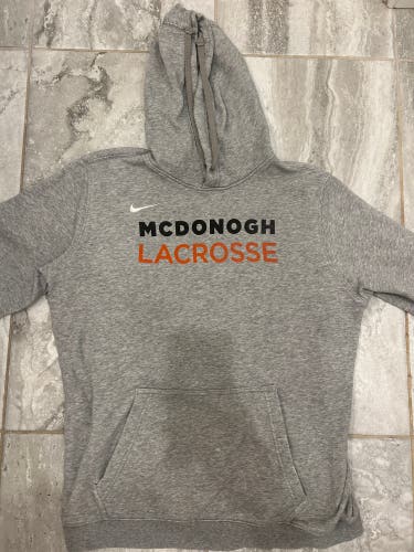 McDonogh Lacrosse Gray Men's Medium/Large Nike Sweatshirt (Used)